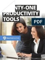 PracticePanther 21 Productivity Tools