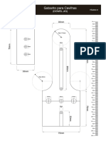 Gabarito para Cavilhas - Dowel Jig - CDR