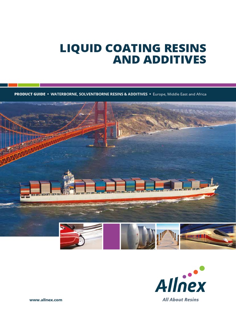 Liquid Coating Resins and Additives | PDF | Epoxy | Materials