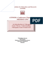 ATINER's Conference Paper Series MED2015-1593: Athens Institute For Education and Research Atiner