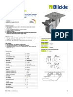 LPXA-PATH 50KFD-FI Stainless Steel Swivel Castor Data Sheet
