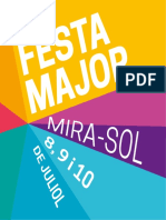 Programa Festa Major de Mira-Sol 2022