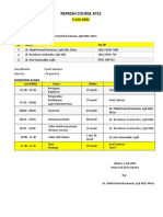 Jadwal Refreshing Atls RC 5 Juli 2022, JKT-1