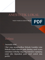 Anestetik Lokal