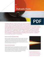 Hydraulic Fluids Factsheet