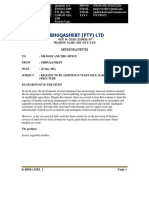 Veg Market Memorandum MR B