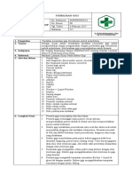 Revisi SOP Sterilisasi Gigi