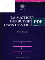 La Maitrise Des Budgets Dans Lentreprise