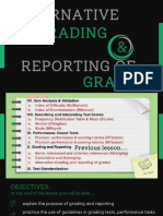Alterntive Grading and Reporting of Grades