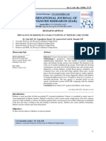 Prevalance of Diabetes in Cataract Patients at Tertiary Care Centre