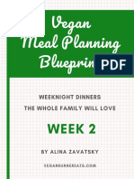 Vegan Meal Plan - WEEK 2