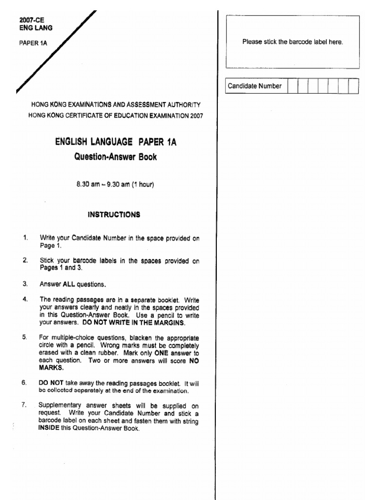 story corrector How to write english language paper 1 {
