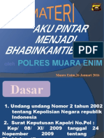 Materi Pintar Bhabinkamtibmas