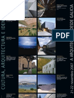 Cartel Arquitectura Galicia