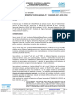 Resolucion - Administrativa - Regional 000025 2021 Dra