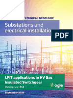 Substations and Electrical Installations: LPIT Applications in HV Gas Insulated Switchgear