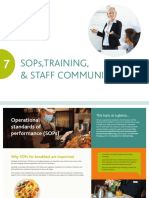 Optimize breakfast operations with SOPs, training and staff communications