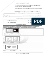 Answer Sheet in MTB Week 6 7