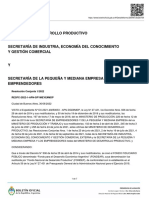 Resolución Conjunta 12022 MDP Secretaria de Industria - Programa Federal de Fortalecimiento de La Reactivación Productiva