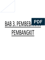 Bab 3. Pembebanan Bab 3. Pembebanan Pembangkit Pembangkit