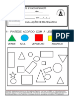 Avaliação de matemática adaptada para alunos com necessidades especiais