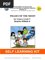 Phases of The Moon: For Science Grade 5 Quarter 4/week 4