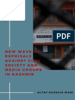 New Wave of Reprisals Against Civil Society & Media Groups in Kashmir (1)