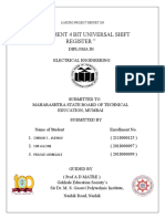 " Implement 4 Bit Universal Shift Register ": Omkar S - Jadhav Om Agone Prasad Aringale