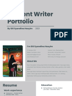 Content Writer Portfolio - Siti Syarafina Hasyim