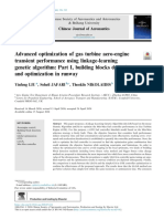 Advanced optimization of gas turbine aero-engine transient performance using linkage-learning genetic algorithm