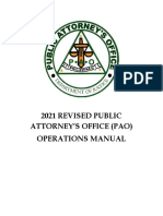 PAO 2021 Revised Operations Manual