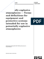 En 13237-2003 Terms and Definitions For Equipment and Protective Systems Intended For Use in Potentially Explosive Atmospheres