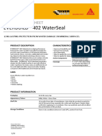 Everbuild® 402 Waterseal: Product Data Sheet