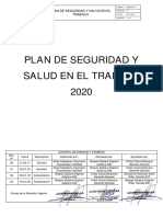 QHSE-Pl-01 Plan de Seguridad y Salud Ocupacional