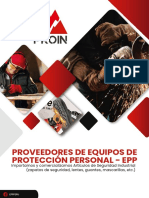 Brochure Equipos Proin Epp