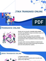 Etika Transaksi Online