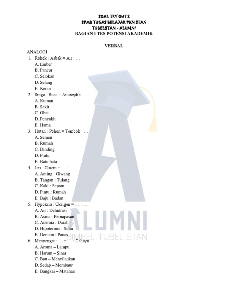 Soal try out pdf