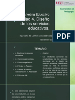 Unidad 4. DISEÑO DE LOS SERVICIOS EDUCATIVOS.
