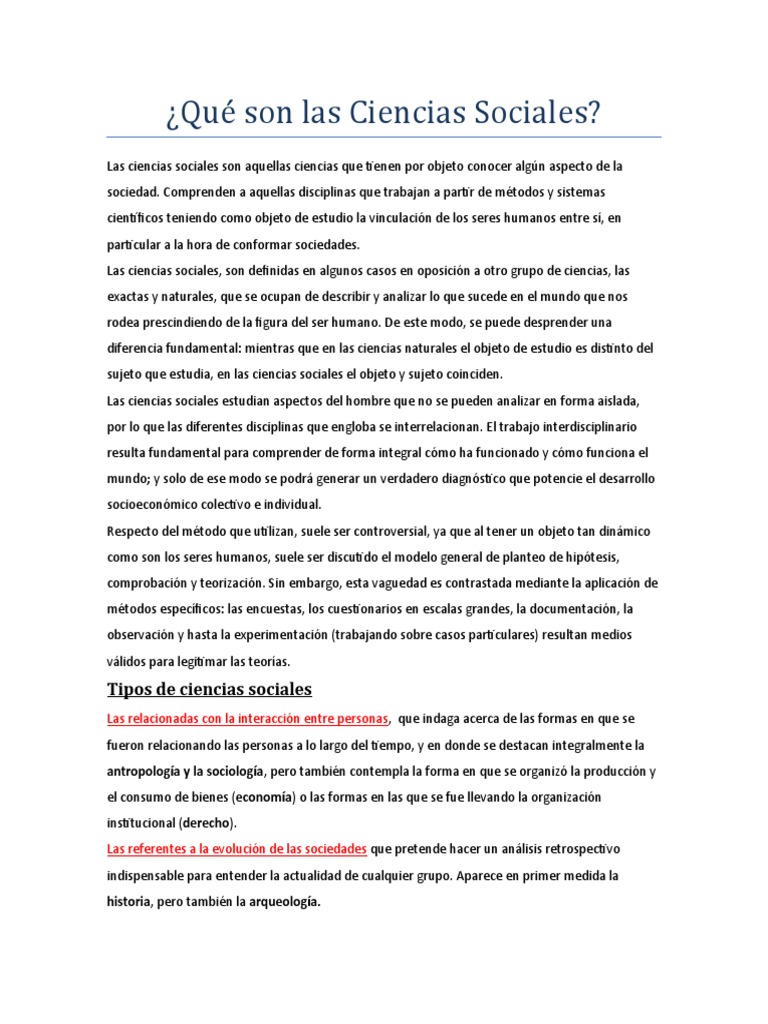 Las Ciencias Sociales y su Valor en la Investigación Binario - Bibsonomy