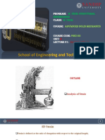 Unit-II - Analysis of Strain