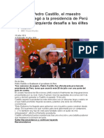 El Maestro Rural Que Llegó A La Presidencia de Perú
