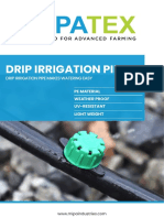 Drip Pipe Brochure