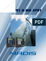MD 2701 e MD 3701 relógios de ponto eletrônicos