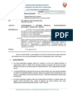 Informe # - 2022 - Conformidad Informe Mensual #06 - Enero 2022 - Item 01