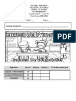 Examen Diagnostico 1ergrado