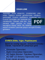 5-Ornekleme 1 Yeniden Yuklendi