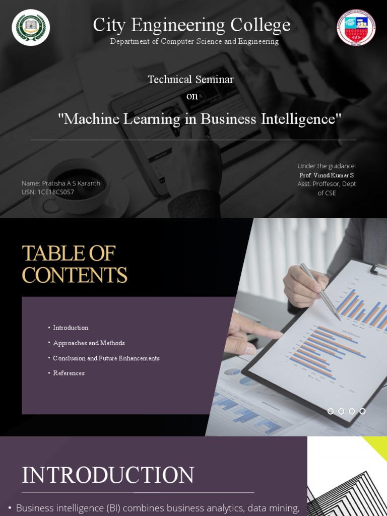 Machine Learning Enhancements in BI | PDF | Business Intelligence ...