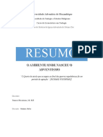 TRABALHO DE RESUMO - H.I.A.S.D (Ambiente Do Nascimento Da IASD)