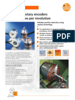 Incremental Rotary Encoders Measure Pulses Per Revolution: Product Bulletin