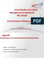 Silo - Tips - Occupational Health and Safety Management Framework Abu Dhabi An Overview of Requirements